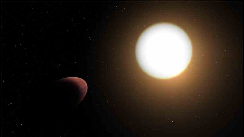 首次观测到橄榄球形状的系外行星WASP-103b