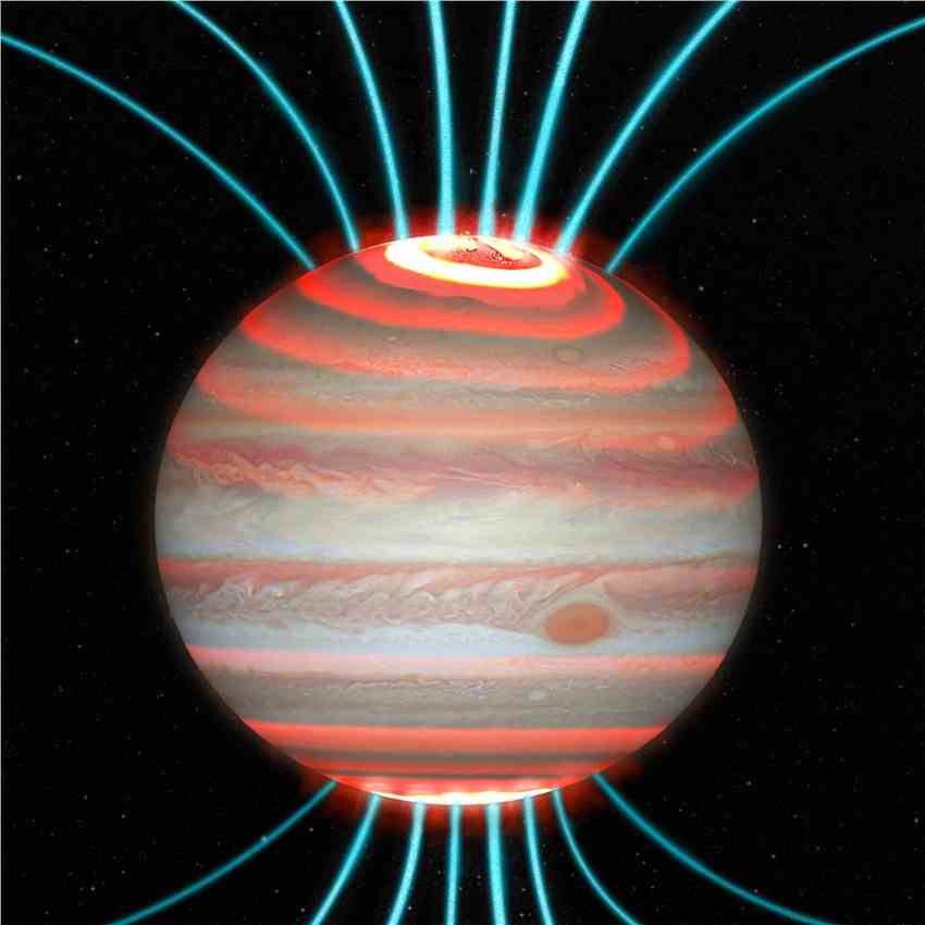 NASA NuSTAR空间观测站从木星检测到最高能量的光