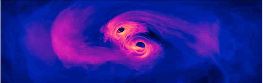天文学家正在观察天空并等待着好戏上演：12亿光年外的星系中一对黑洞正合并