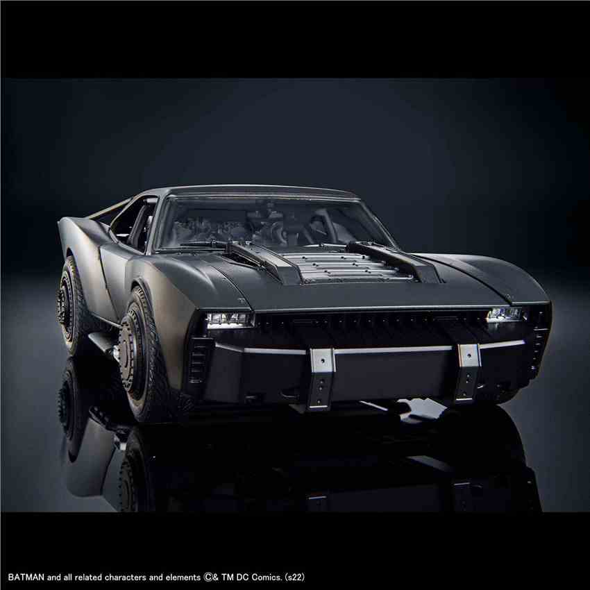 万代推出全新蝙蝠车拼装模型 纪念3月《新蝙蝠侠》上映