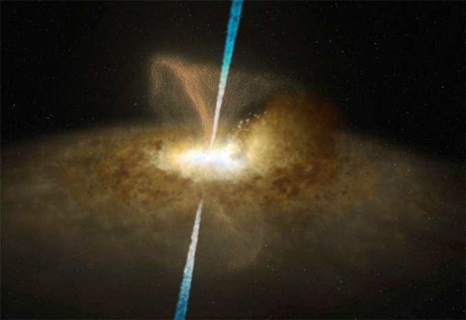 螺旋星系M77的新发现揭示了活跃星系核之间的差异