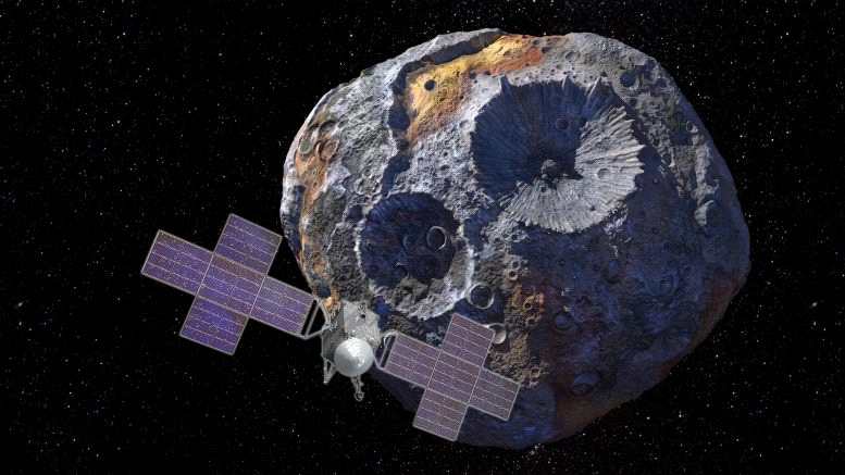 新研究表明被认为是“纯铁球”的小行星Psyche很可能隐藏着岩石成分