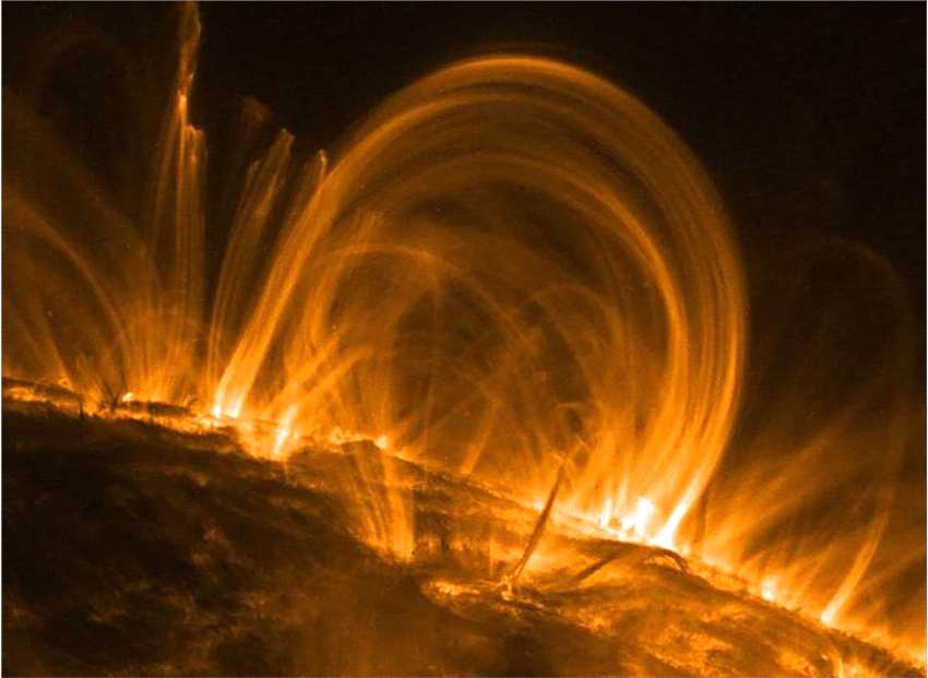 《天体物理学杂志》：新研究发现太阳许多日冕环根本就不是环