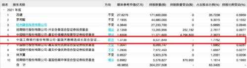 謝治宇、朱少醒、周蔚文...!又有頂流基金經(jīng)理“隱形”重倉股曝光