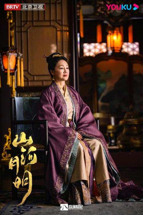 王姬饰演马皇后。图片来源：电视剧《山河月明》官方微博 