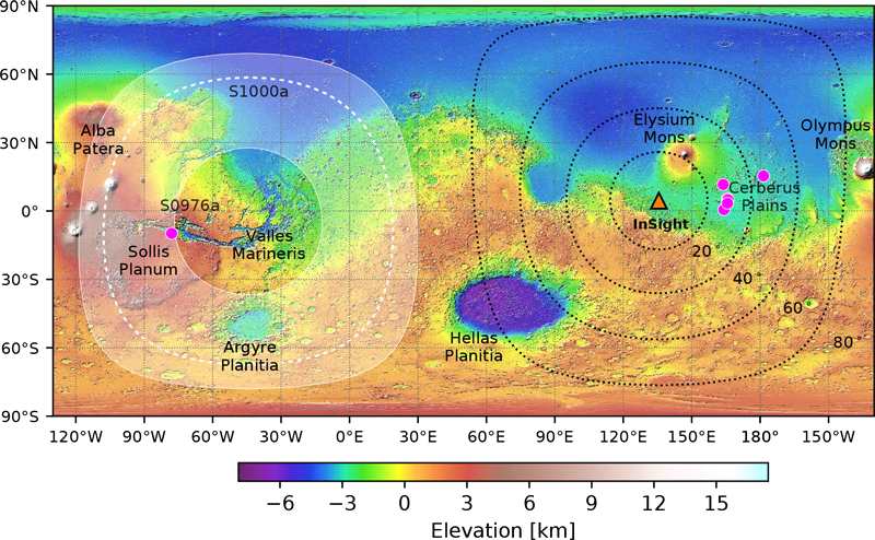 NASA InSight着陆器地震仪记录到火星两个迄今为止最强的地震事件