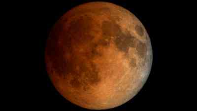 2022年5月15日晚至5月16日凌晨将发生一次壮观天象：月全食
