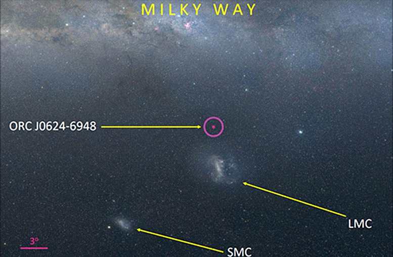 邻近星系附近发现神秘圆环 可能是第一个已知的星系间超新星遗迹