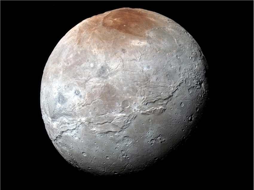 研究揭示冥王星卫星Charon上红帽是如何形成的