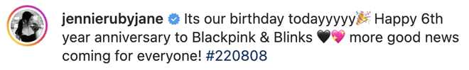 BLACKPINK新曲《Pink Venom》将于8月19日公开