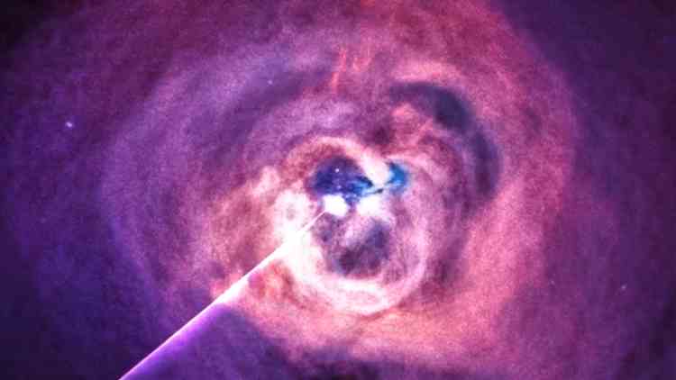 NASA公布“黑洞的声音” 来自2亿光年外的英仙座黑洞