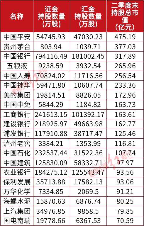 “國家隊”最新投資路線圖一覽！連續(xù)6年持倉股同步出爐，這一只股大賺超50億 