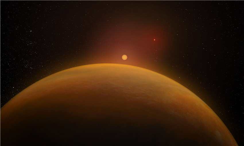天文学家创建第一个在双星系统中运行的行星3D模型