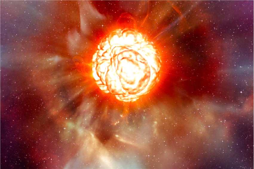 天文学家设计“早期预警”系统：当大质量恒星即将在超新星爆炸中结束生命时发警报