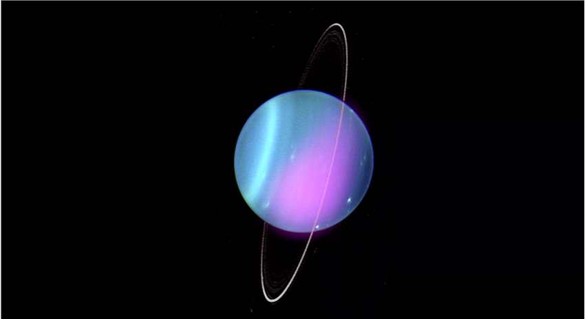 在旅行者2号数据中发现天王星周围的神秘尘环