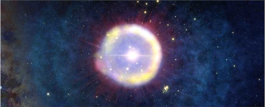 发现宇宙诞生初期的第一代恒星在发生超新星爆炸后所留下的痕迹