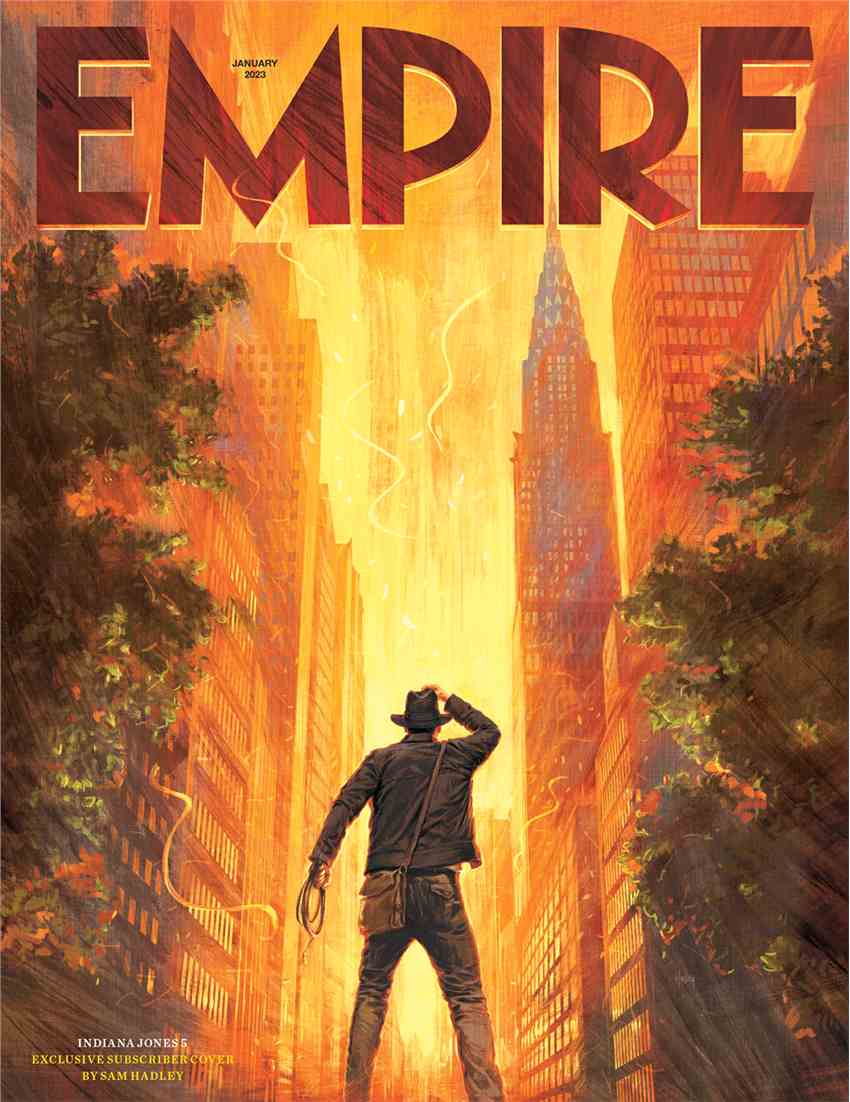 《夺宝奇兵5》发琼斯博士正面照 登上《帝国》杂志封面