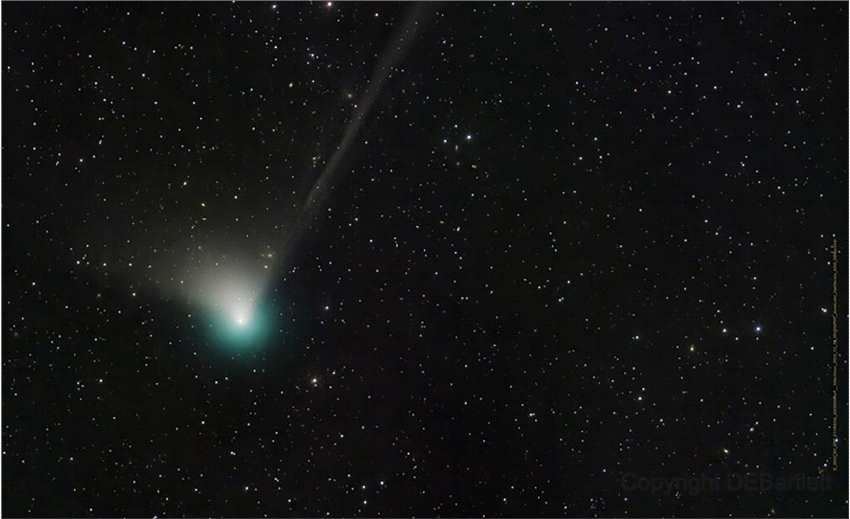 绿色彗星C/2022 E3(ZTF)将飞过地球 2月1日是观看它的最佳日子