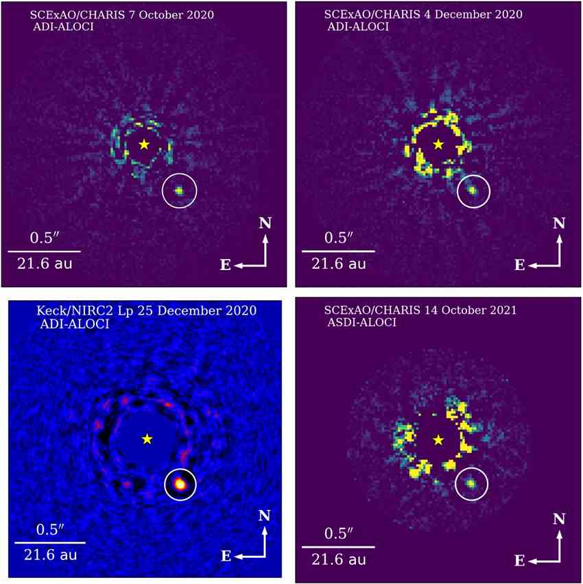 天文学家首次确认一颗褐矮星绕Hyades星团中恒星HIP 21152运行的直接图像