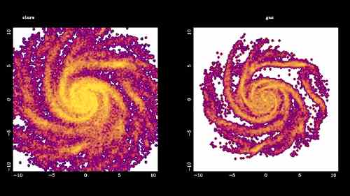 詹姆斯-韦伯太空望远镜JWST新图像首次揭示具有恒星条带的星系EGS-23205