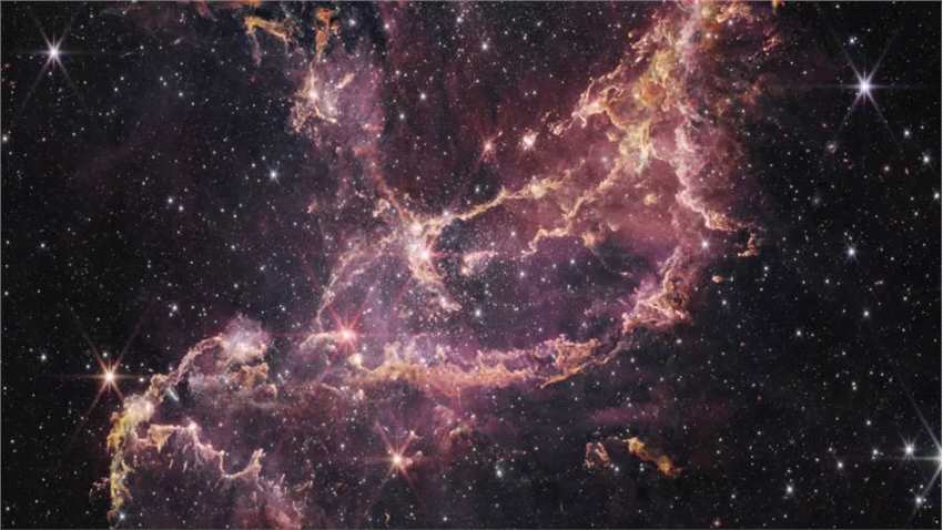 詹姆斯韦伯太空望远镜新图像揭示100多亿年前“宇宙正午”期间早期恒星是如何形成的