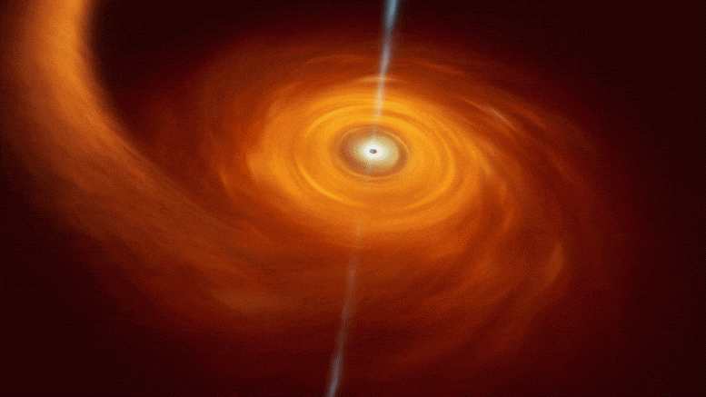 《自然》杂志：天文学家观测到最遥远的黑洞吞噬一颗恒星