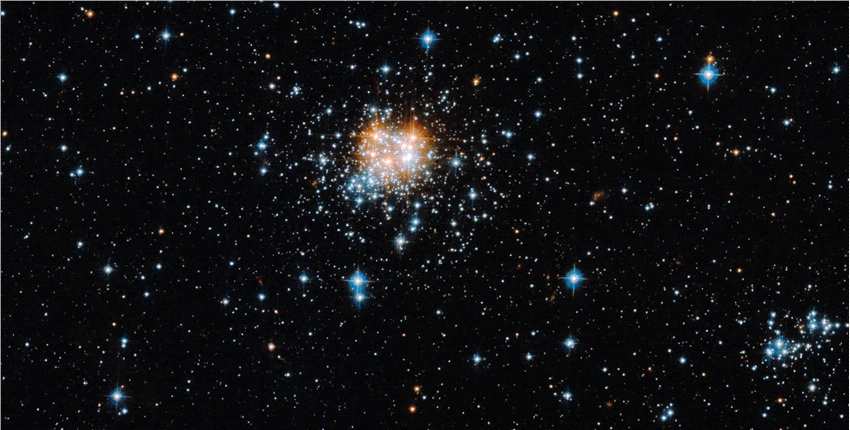 哈勃太空望远镜拍摄的NGC 2002开放式星团