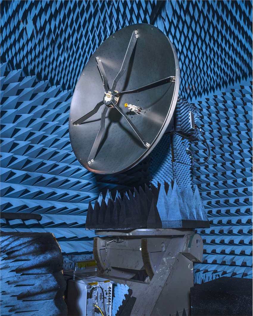 美国宇航局工程师完成南希·格雷斯·罗曼太空望远镜的高增益天线测试