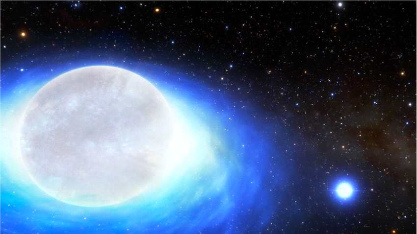 天文学家确定了第一颗注定在千新星爆炸中相撞的双星