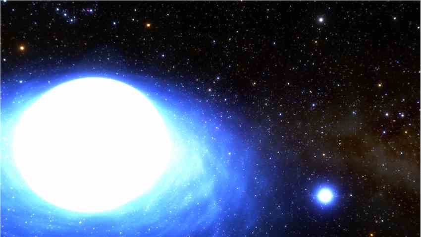 《自然》杂志：一篇论文描述了一个罕见的双星系统CPD-292176