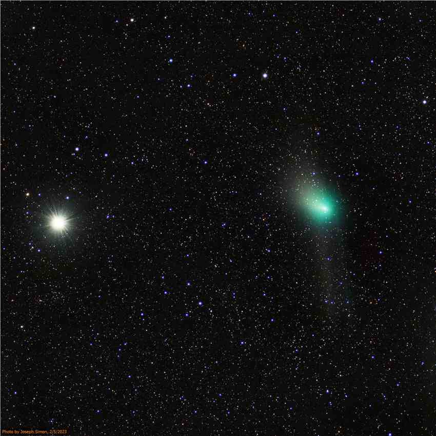 绿色彗星C/2022 E3 (ZTF)可能会永远离开太阳系
