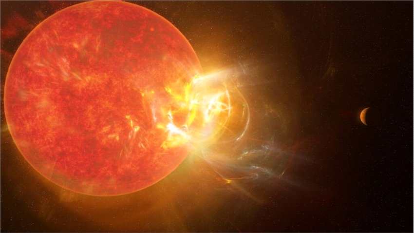新研究指即使是最平静的红矮星也比太阳更狂野