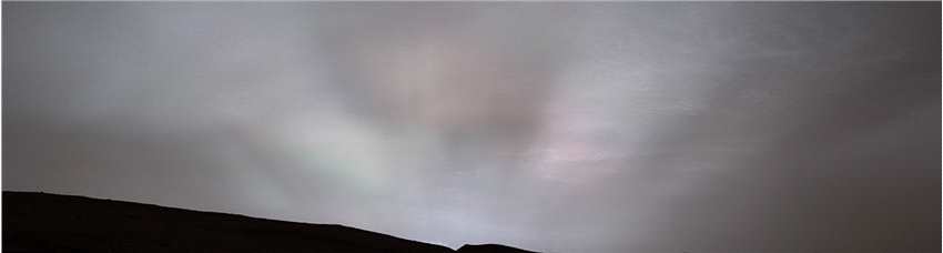 美国宇航局好奇号在火星上看到了第一道“太阳光线”