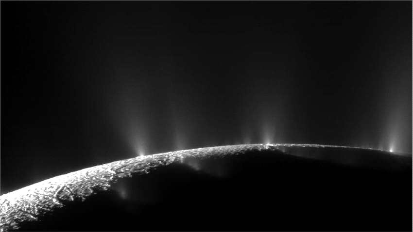 美国宇航局卡西尼号数据揭示土卫二海洋中生命的基石