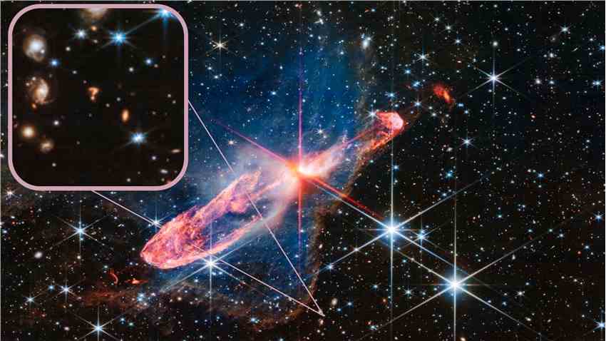 詹姆斯·韦伯太空望远镜在深空探测到巨大的宇宙问号