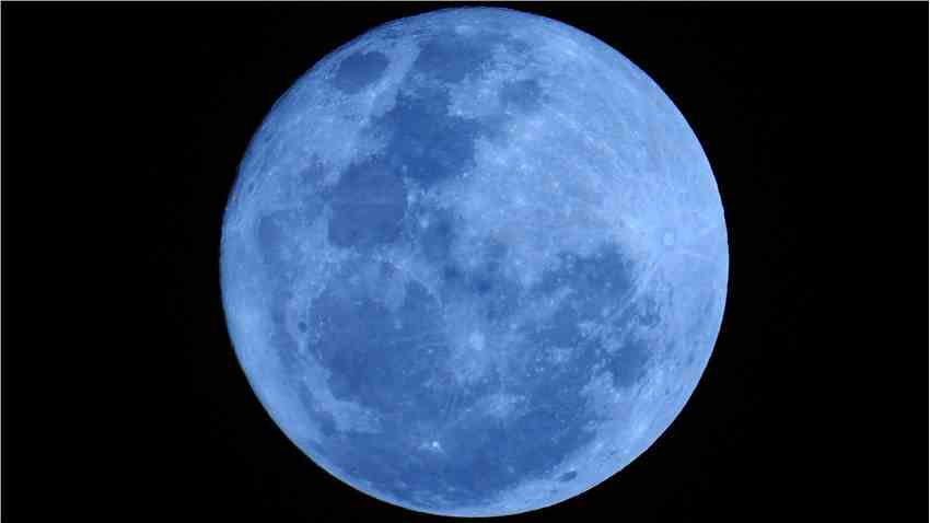 离2023年唯一的蓝月亮只有一周了：蓝月亮将在8月30日晚上升起