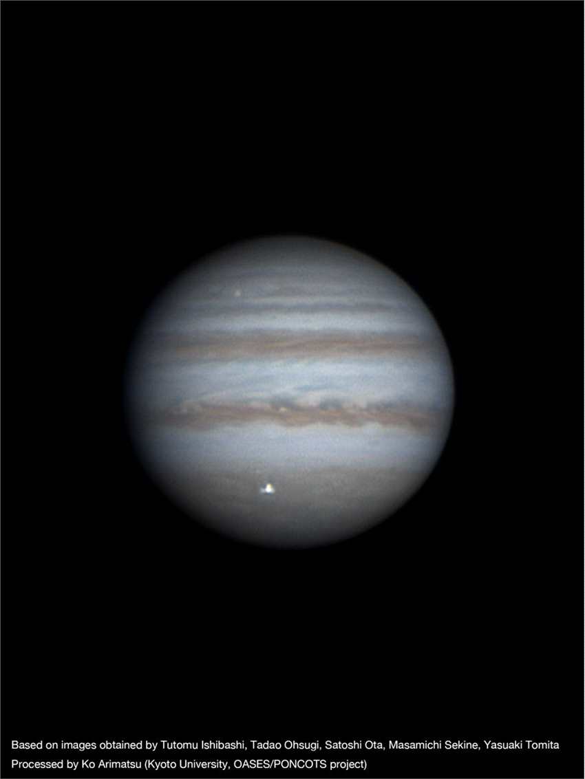 业余天文学家发现木星受到新的撞击