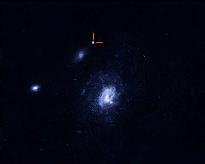 哈勃太空望远镜在意想不到的地方发现奇异的爆炸