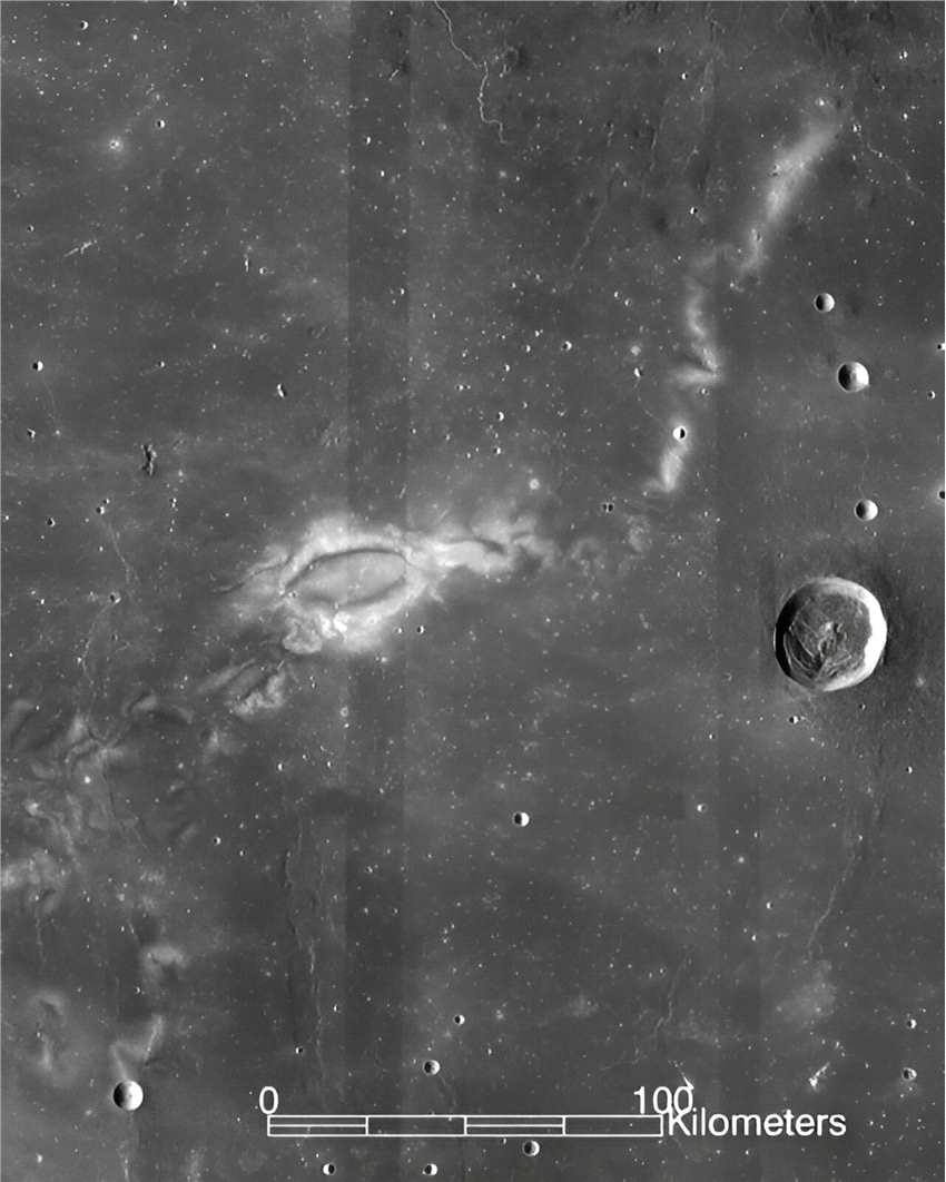 新研究发现月球漩涡与地形有关
