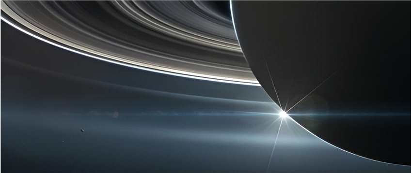 利用日食计算土星环的透明度