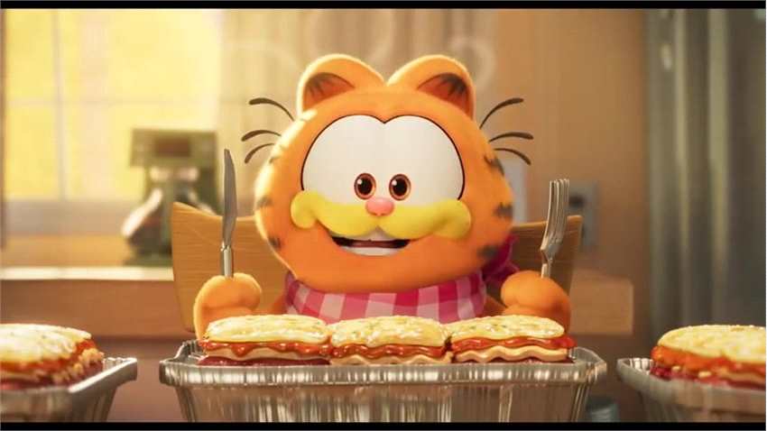 动画喜剧片《加菲猫》首支预告 明年5月24日北美上映