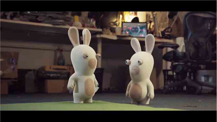 育碧吉祥物《疯狂兔子》动画电影试映片段泄露