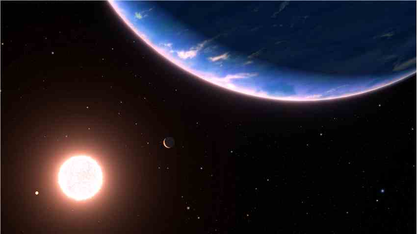 哈勃太空望远镜在小型系外行星GJ 9827d大气中发现水蒸气
