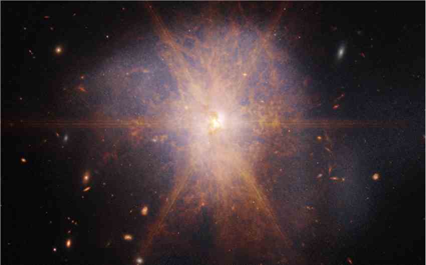 詹姆斯·韦伯太空望远镜揭示：哈勃望远镜所看到的光点确实是一个巨大的古老星系