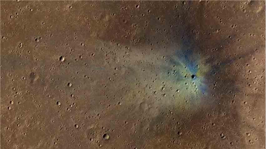 230万年前巨大的小行星撞击火星留下20亿个陨石坑