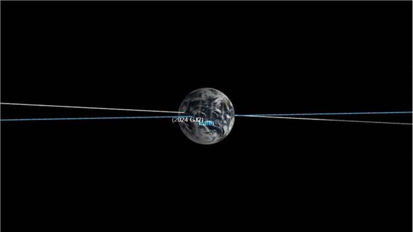 两天前发现的汽车大小的小行星2024 GJ2距离地球的距离是月球的30倍