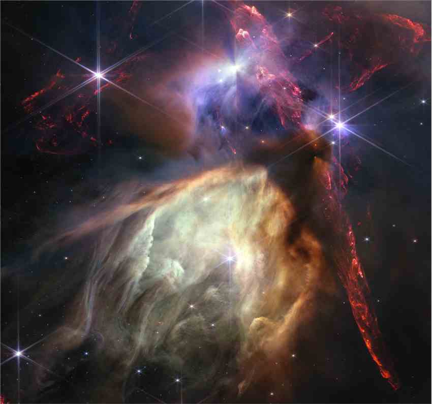婴儿恒星的“喷嚏”告诉天文学家很多关于它们发展的信息
