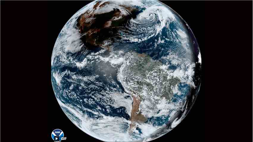 2024年日全食的卫星视图：观看北美各地的月球阴影竞赛