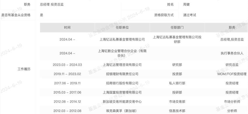 59岁券业老将，成立私募