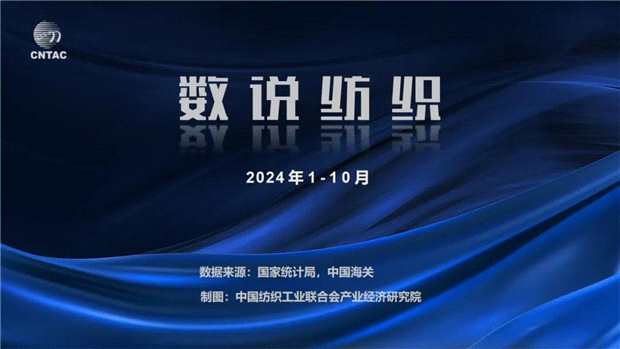 “数”说纺织：2024年1~10月